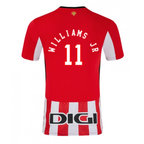 Athletic Bilbao Nico Williams #11 Domaci Dres 2024-25 Kratak Rukav